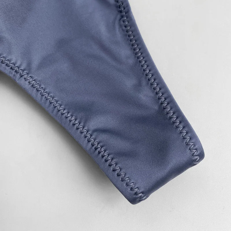 Tanga Fitness Strass Éclat