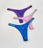 Tanga Fitness Strass Éclat