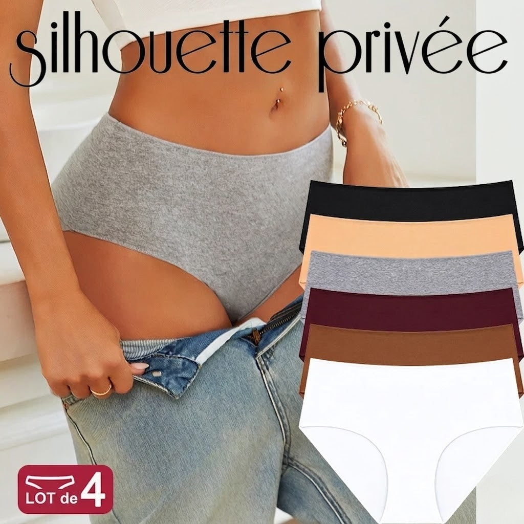 Culotte Coton Confort Absolu (Lot de 4)